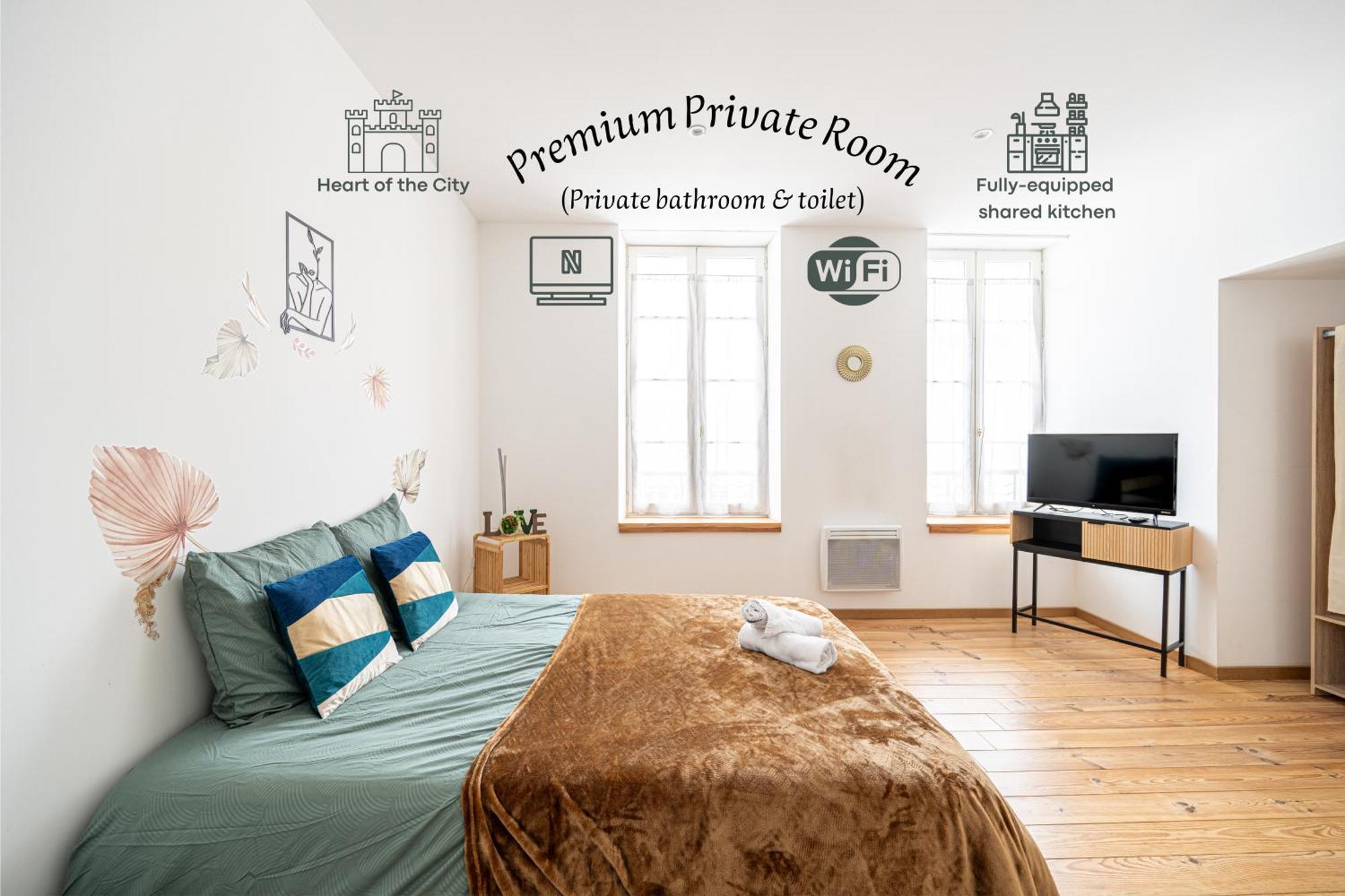 Chambre Privee Premium "La Suite Prestige" Pau Zewnętrze zdjęcie